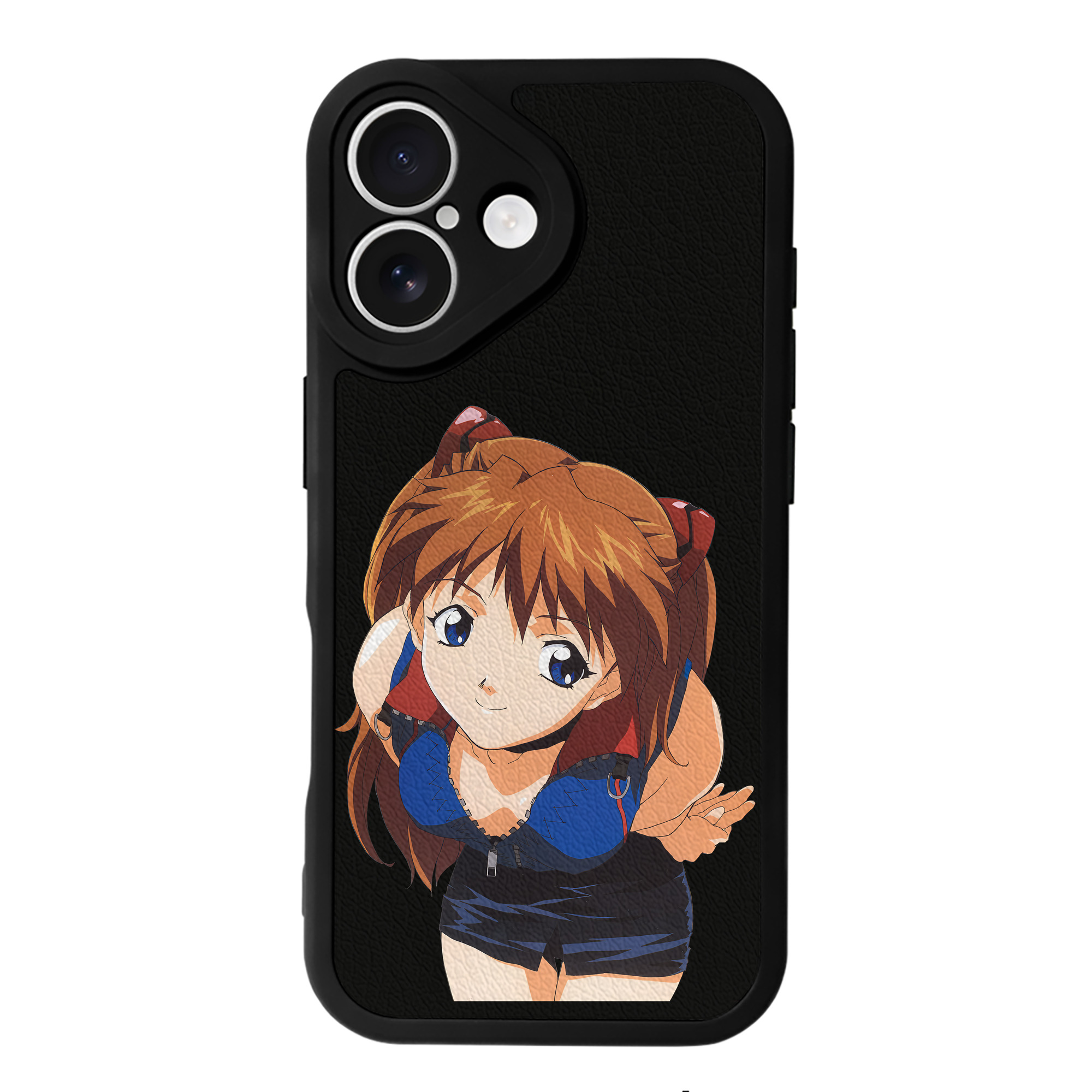 （画像用） EVA 新世紀エヴァンゲリオン 【iPhone 16シリーズ対応】シリコンスマホケース（レザー調） 材質：シリコン